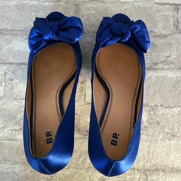 BP Blue peep toe heals - Picture 4 of 5